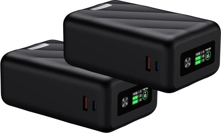 BlueBuilt Power Bank 27.000 mAh met Snelladen 140 Watt Duo Pack