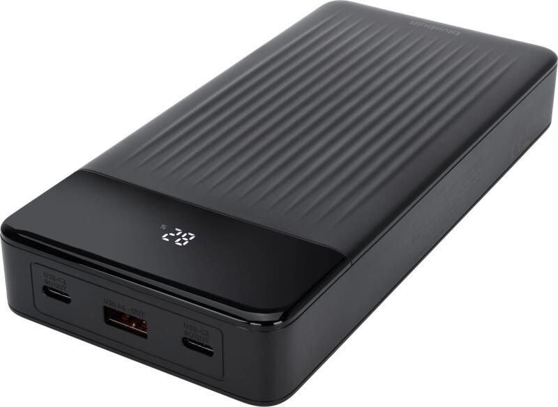 BlueBuilt Power Bank 27.000 mAh met Snelladen Zwart