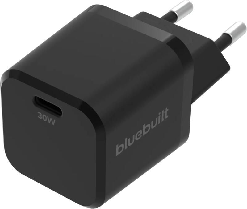 BlueBuilt Power Delivery Oplader met Usb C Poort 30W Zwart