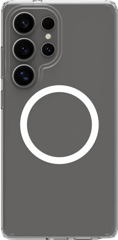 BlueBuilt Protective Back Cover met Magneet Samsung Galaxy S25 Ultra Transparant