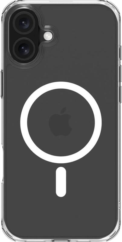 BlueBuilt Protective Back Cover met MagSafe iPhone 16 Plus Transparant