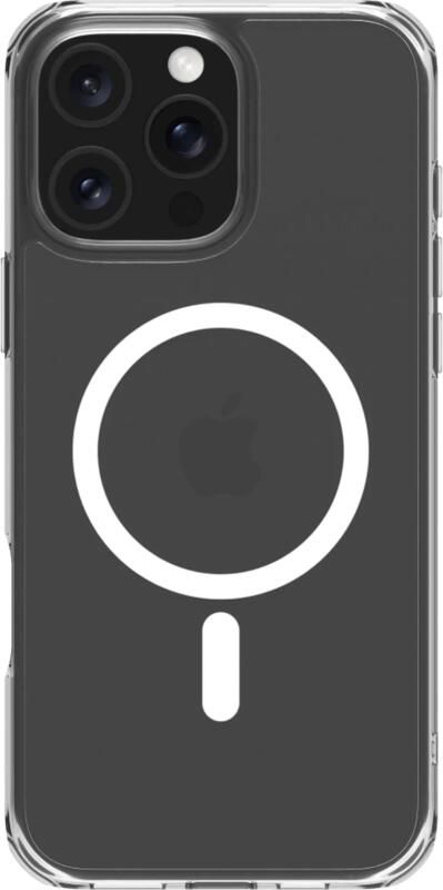 BlueBuilt Protective Back Cover met MagSafe iPhone 16 Pro Max Transparant