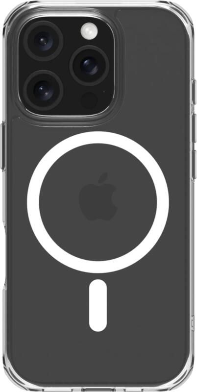 BlueBuilt Protective Back Cover met MagSafe iPhone 16 Pro Transparant
