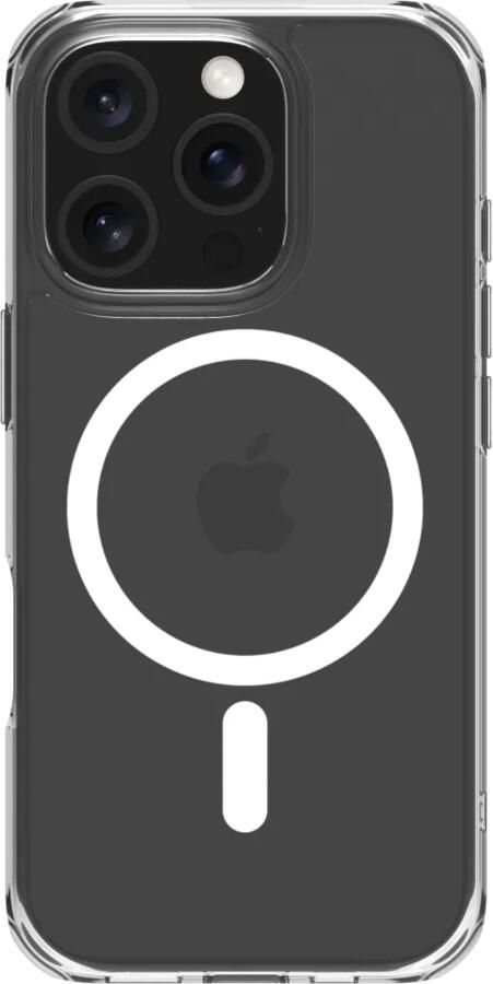 BlueBuilt Protective Back Cover met MagSafe iPhone 16 Pro Transparant