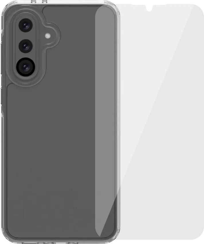 BlueBuilt Protective Back Cover Samsung Galaxy A36 Transparant + Screenprotector Glas