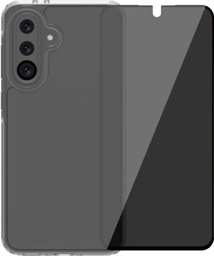 BlueBuilt Protective Cover Samsung Galaxy A36 Transparant + Privacy Screenprotector Glas