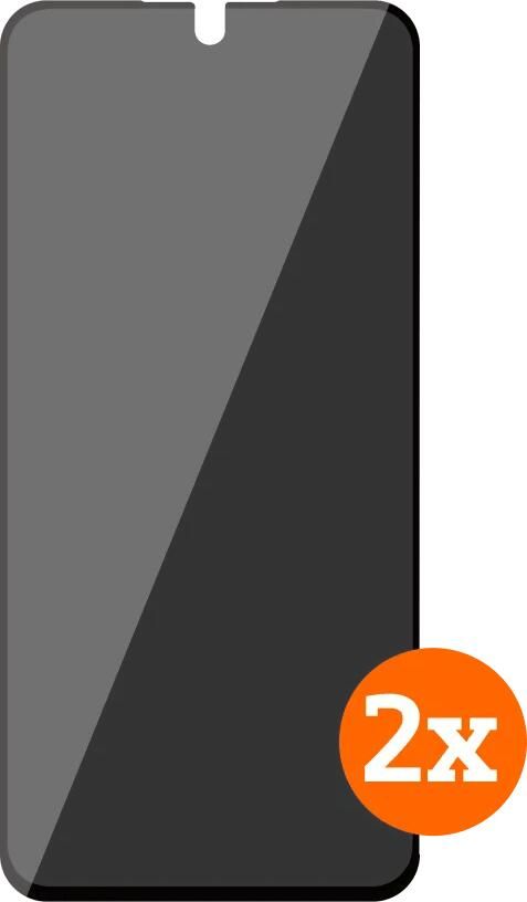 BlueBuilt Samsung Galaxy A36 Privacy Filter Screenprotector Glas Duo Pack