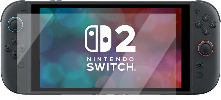 BlueBuilt Screenprotector Glas voor Nintendo Switch 2