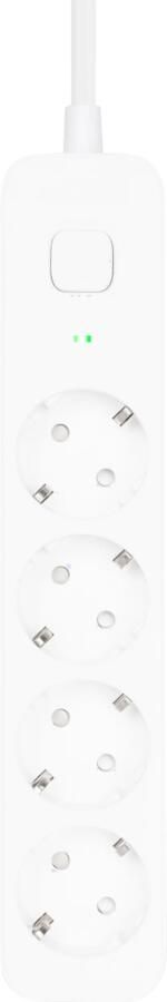 BlueBuilt Stekkerdoos 4-voudig 3 meter Wit