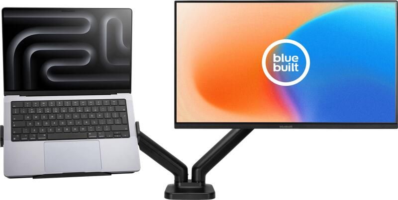 BlueBuilt Universele Laptophouder voor Monitorarmen