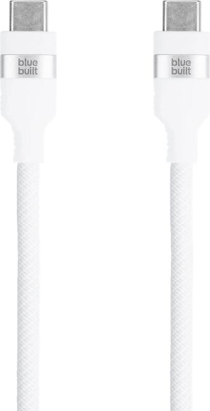 BlueBuilt Usb C Kabel 240W 2m Nylon Wit