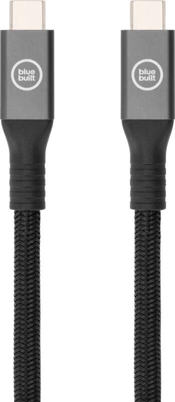 BlueBuilt Usb C naar usb C kabel 240W 2m Nylon Zwart