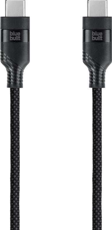 BlueBuilt Usb C naar Usb C Kabel 3m Nylon Zwart