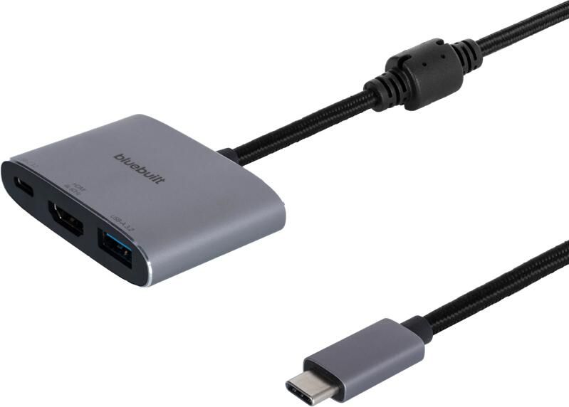 BlueBuilt USB-C naar USB-C USB-A en HDMI Converter