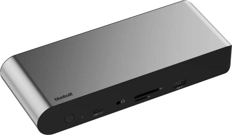 BlueBuilt DisplayLink Docking Station Pro met USB-C