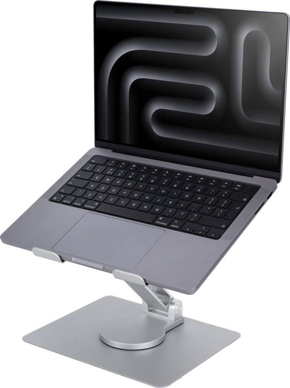BlueBuilt Draaibare en Verstelbare Laptopstandaard 10 17 Inch