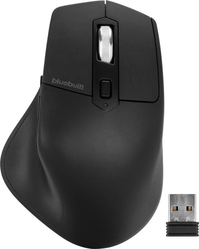 BlueBuilt Imperium Draadloze Ergonomische Bluetooth Muis