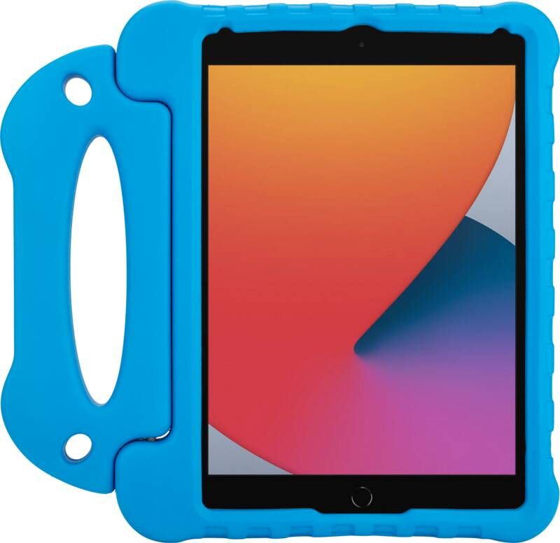 BlueBuilt iPad (2021 2020) Kids Cover Blauw