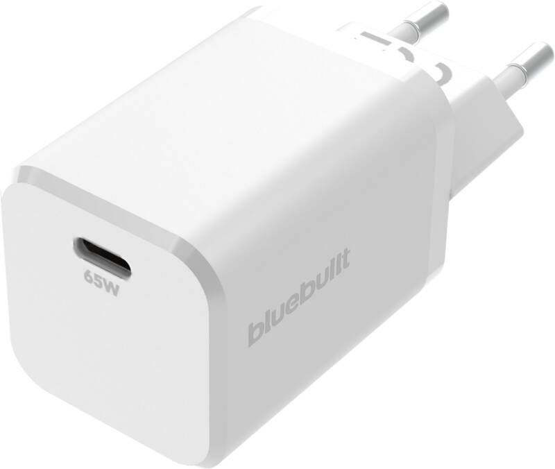 BlueBuilt Power Delivery Oplader met Usb C Poort 65W Wit