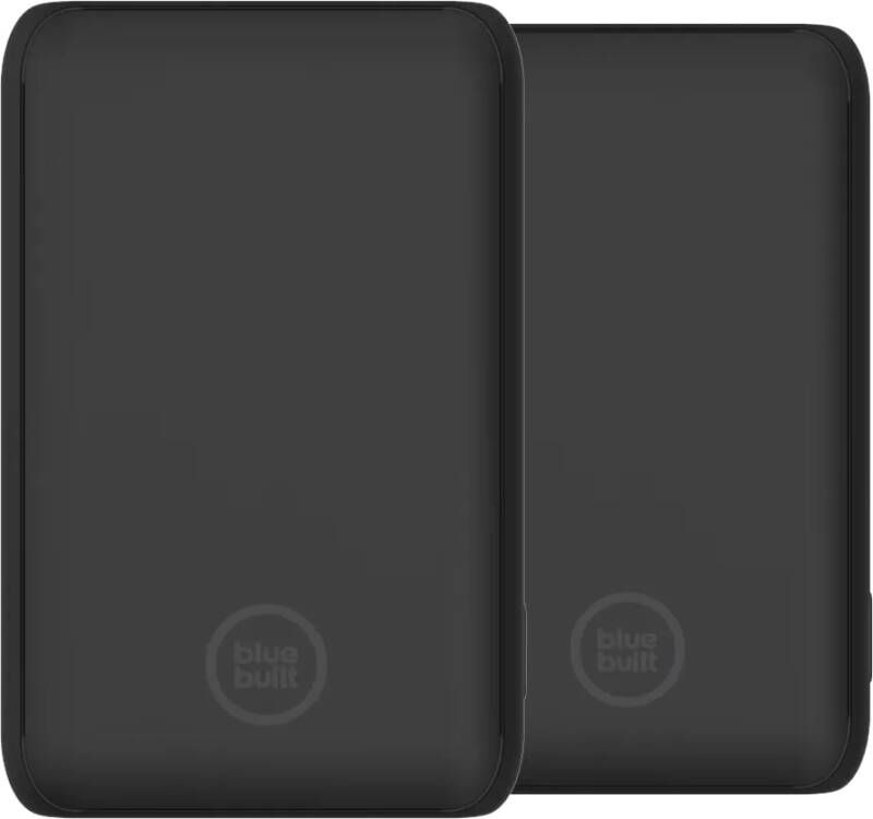 BlueBuilt Powerbank met Snelladen 10.000 mAh Duo Pack Zwart