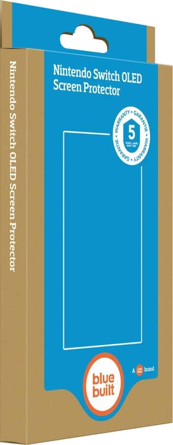 BlueBuilt Screenprotector Glas voor Nintendo Switch OLED