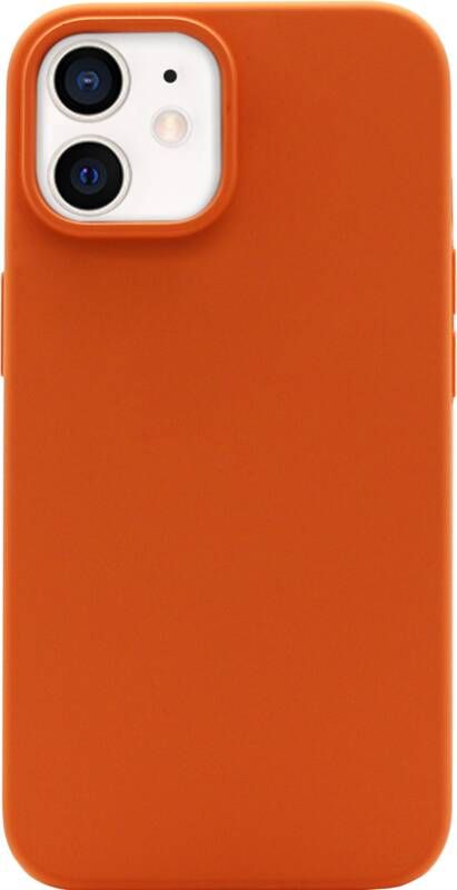 BlueBuilt Soft Case Apple iPhone 12 mini Back Cover met MagSafe Oranje