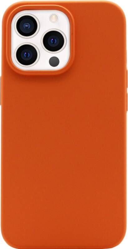 BlueBuilt Soft Case Apple iPhone 13 Pro Max Back Cover met MagSafe Oranje