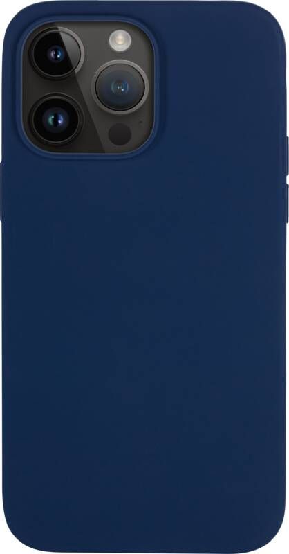 BlueBuilt Soft Case Apple iPhone 14 Pro Max Back Cover met MagSafe Blauw