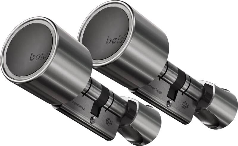 Bold Elite Smart Lock SX45 Zilver Duo Pack