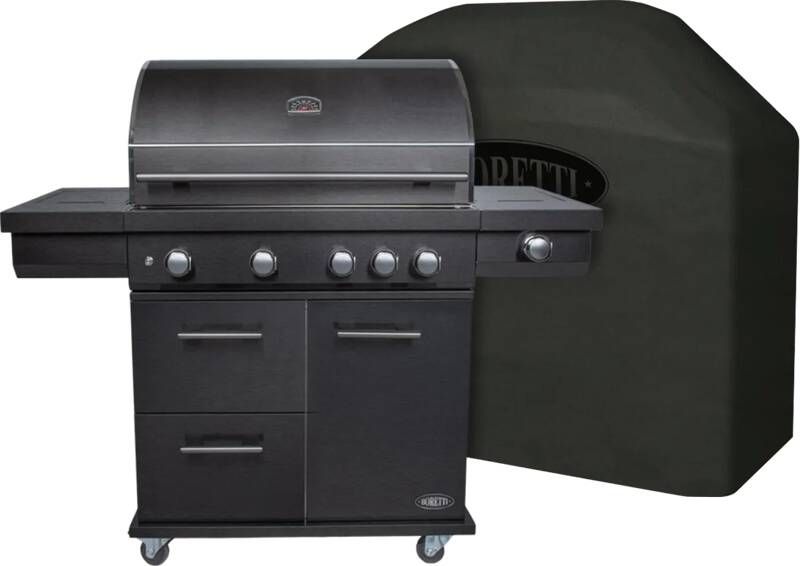 Boretti Imperatore Nero 4B + BBQ Hoes Imperatore 4B