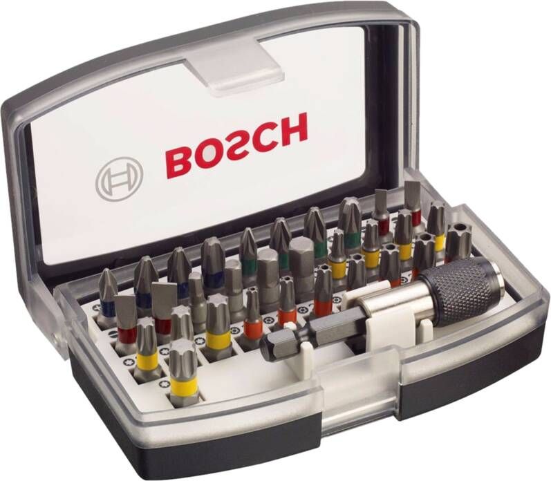 Bosch Professional BOSCH Schroevendraaierbit Set Pro 31-DELIGE PROFESSIONAL bits Schroefbitset Cassette