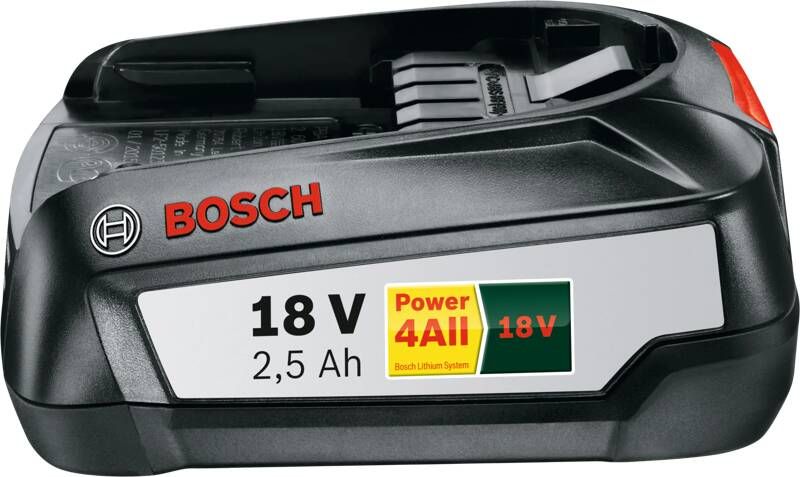 Bosch 18 Volt Gereedschapsaccu Lithium-Ion 2.5 Ah