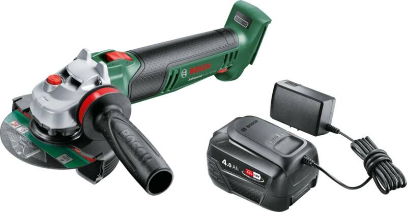 Bosch AdvancedGrind 18V-80 + 4 0 Ah accu en lader