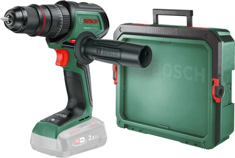 Bosch AdvancedImpact 18V-80 QuickSnap (zonder accu) + SystemBox S