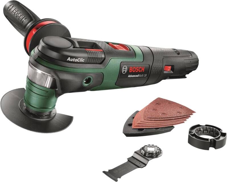 Bosch AdvancedMulti 18 Accu multitool Zonder 18 V accu en lader