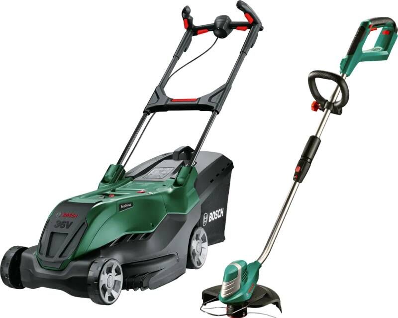Bosch AdvancedRotak 36V-44-750 incl. 4 0 Ah Accu + AdvancedGrassCut 36 Li (zonder accu)