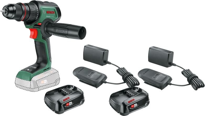 Bosch AdvancedDrill 18V-80 2 5 Ah Accu (2x) Starterspakket