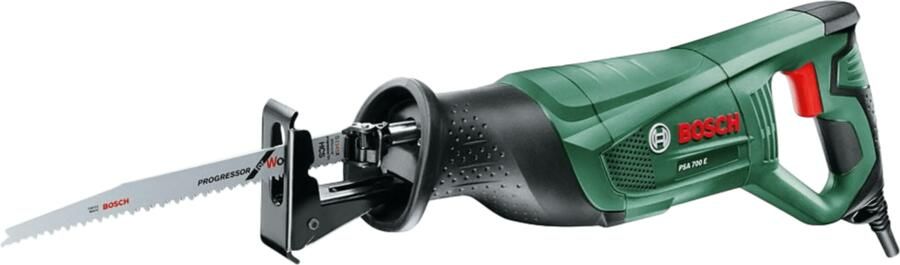 Bosch PSA 700 E Reciprozaag op snoer 710 Watt Met 1 zaagblad