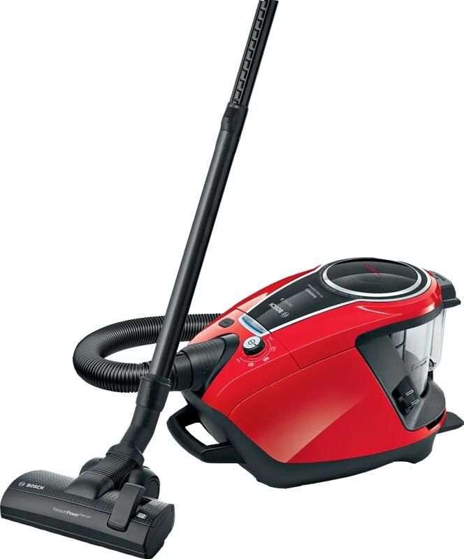 Bosch BGS7PET1 Serie 8 ProAnimal Stofzuiger zonder Zak Rood