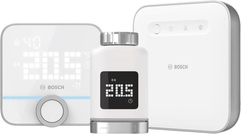 Bosch Slimme Radiatorknop + Slimme Kamerthermostaat + Smart Home Controller