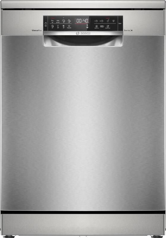 Bosch SMS6ECI12E Vrijstaande vaatwasser Grijs