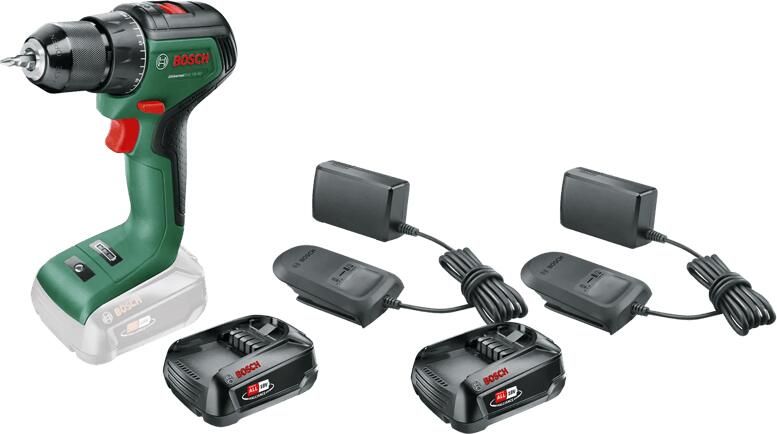 Bosch UniversalDrill 18V-60 2 5 Ah Accu (2x) Starterspakket