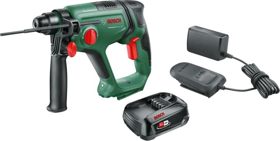 Bosch UniversalHammer 18V + POWER FOR ALL 18V 2 5 Ah Accu Set
