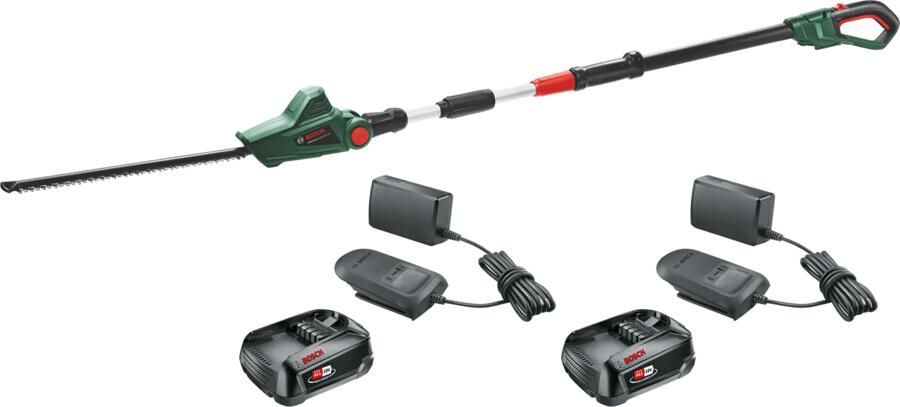 Bosch UniversalHedgePole 18 2 5 Ah Accu (2x) Starterspakket