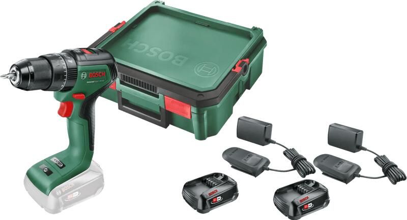 Bosch UniversalImpact 18V-60 2 5 Ah Accu (2x) SystemBox S Starterspakket