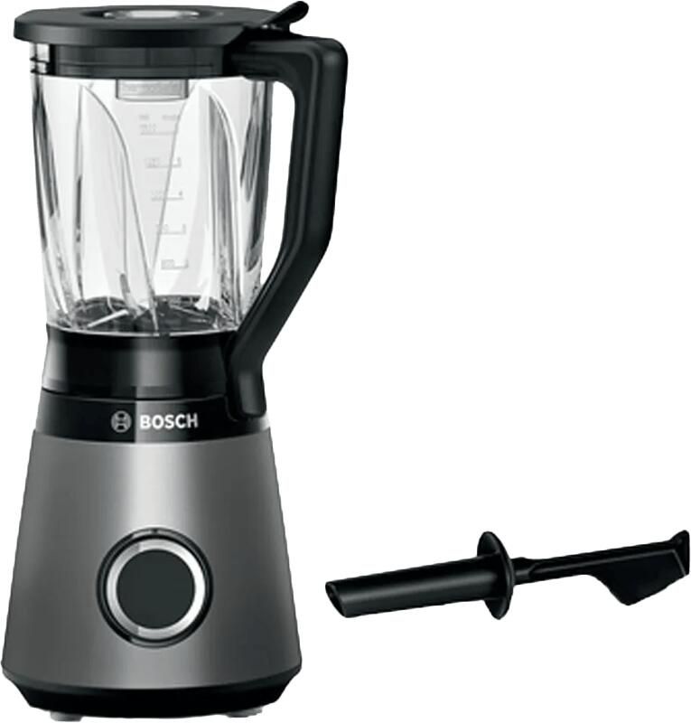 BOSCH Blender MMB6172S VitaPower Serie 4 30.000 tpm thermosafe glazen pot (1 5 l) inclusief stop