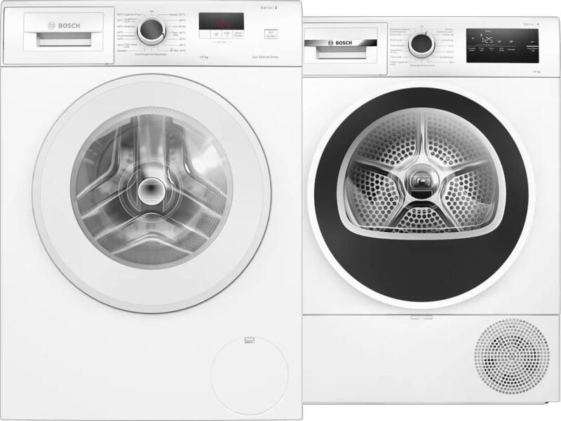 Bosch WGE0340CNL + WTH8520CNL