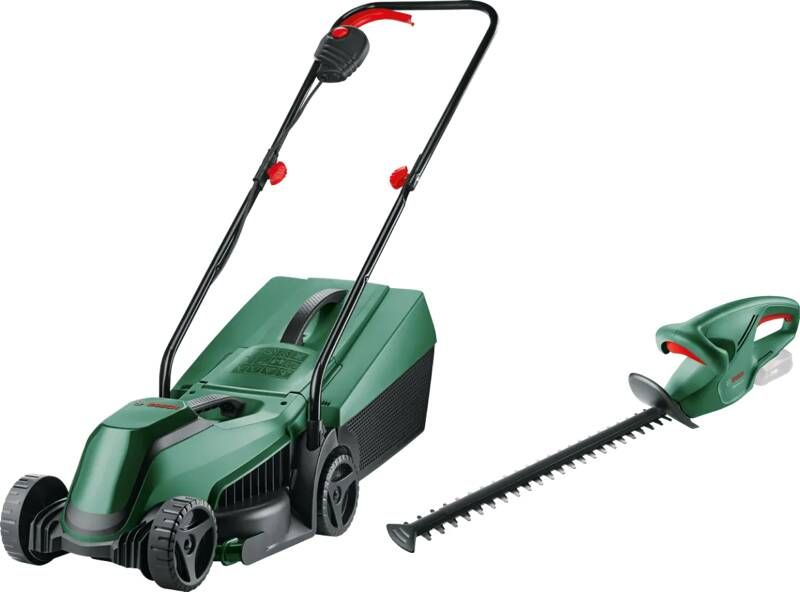 Bosch EasyMower 18V-32-200 + EasyHedgeCut 18-45 Li (zonder accu)