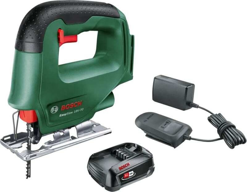 Bosch EasySaw 18V-70 + 2 5 Ah accu