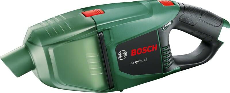 Bosch EasyVac 12 Kruimelzuiger Losse Body (geleverd zonder 12 V accu en lader)